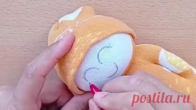 Кукла из носков