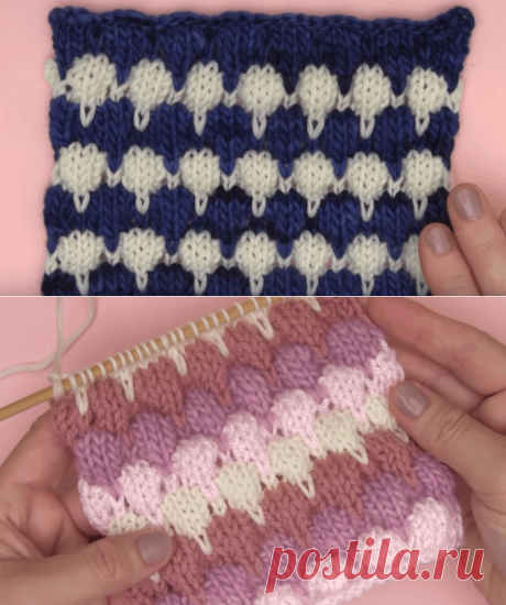 Объемные буфы спицами: простая вязка — оригинальные изделия