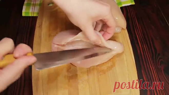 Мариную, фарширую и запекаю - получается куриное филе по-королевски!