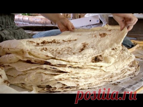 Армянский лаваш как искусство. 14.10.2016 - YouTube