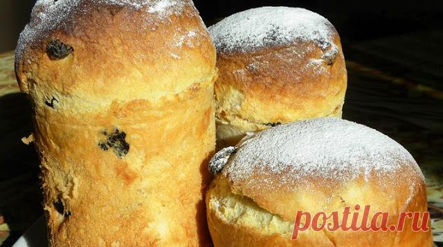 Старинный рецепт куличей