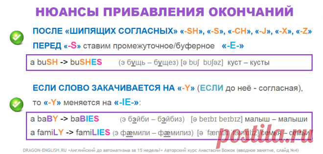 Lesson №01 Theory + Practice «Английский до автоматизма за 15 недель!» с Анастасией Божок PART 2