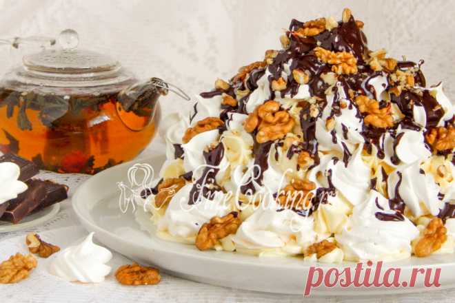 Торт Графские развалины с безе Этот вкусный, красивый и воздушный десерт наверняка хоть раз пробовал каждый.