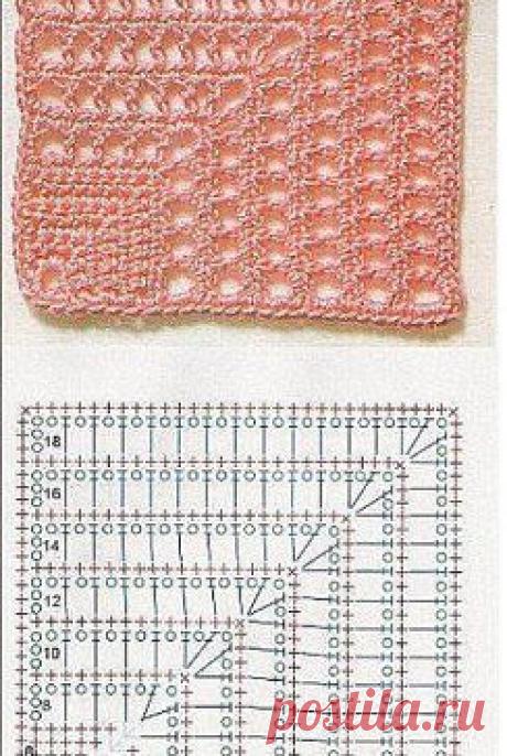 Knit Style(Надежда) добавила фотографию в альбом Узоры.Крючок. (интернет)