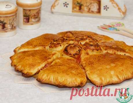 Порционная пицца-пирог – кулинарный рецепт