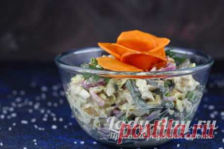 Салат со стручковой фасолью и курицей, рецепт с фото очень вкусный | Простые рецепты с фото