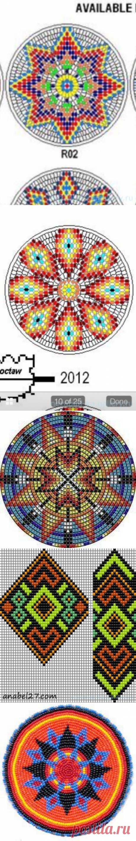 Орнаменты для круга