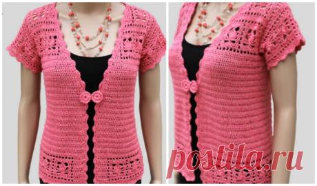 How To Crochet Lace Cardigan Jacket – Crochet Ideas
