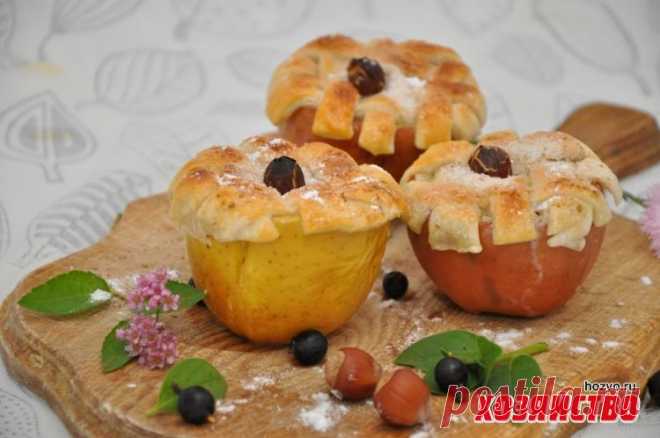 Печеные яблоки с начинкой. красивый рецепт с пошаговым фото