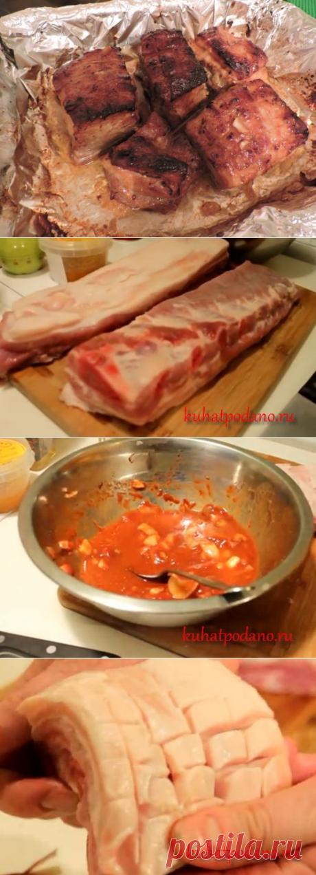 Обалденные рёбра в духовке