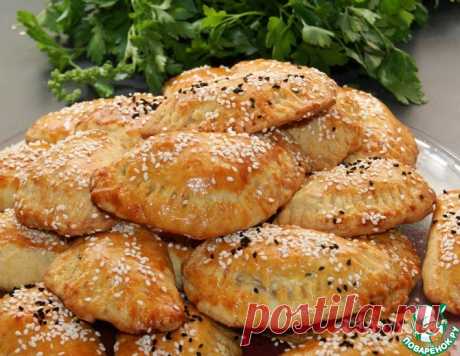 Греческие пирожки Котопитакя из теста куру – кулинарный рецепт