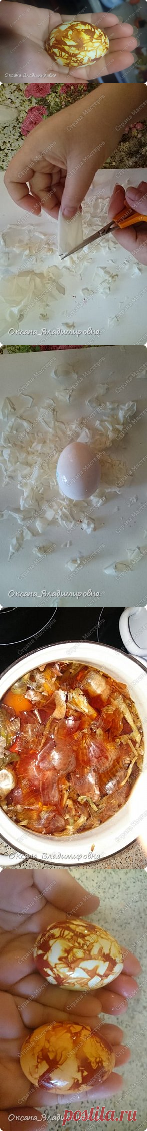 Мой способ мраморной окраски. | Страна Мастеров