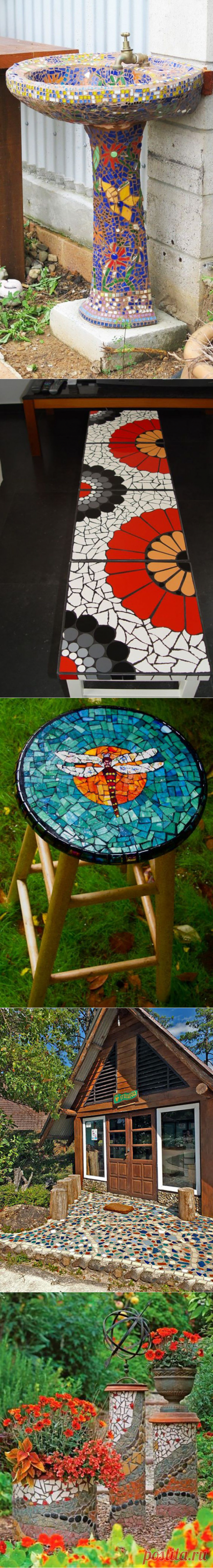 НЕ ВЫБРАСЫВАЙТЕ ОСТАТКИ КАФЕЛЬНОЙ ПЛИТКИ: 25 ГЕНИАЛЬНЫХ РЕШЕНИЙ — Мир интересного