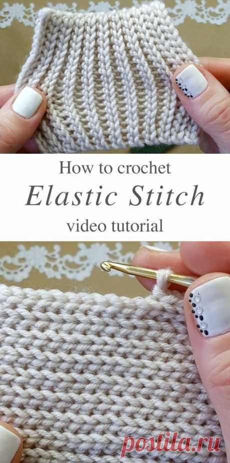 Crochet elastic stitch you can easily learn – Artofit