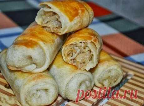 Кулинарные Рецепты: Вэрзере - молдавские пирожки с капустой