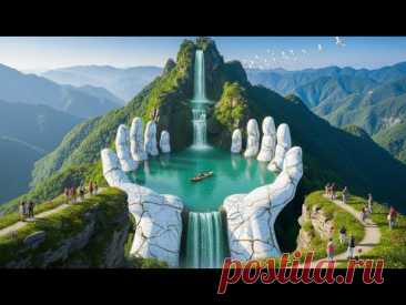 🌊 НЕИЗВЕСТНАЯ ПЛАНЕТА | 50 МЕСТ НА ЗЕМЛЕ, КОТОРЫЕ ВЫГЛЯДЯТ КАК ФАНТАСТИКА