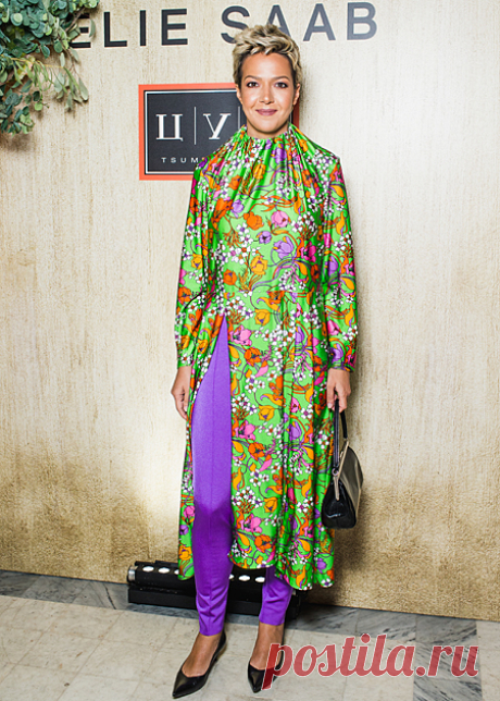 Татьяна Навка, Яна Рудковская и другие на вечере с дизайнером Эли Саабом, HELLO! Russia