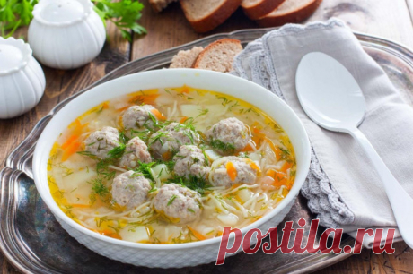 Суп с фрикадельками в мультиварке рецепт с фото пошагово - 1000.menu