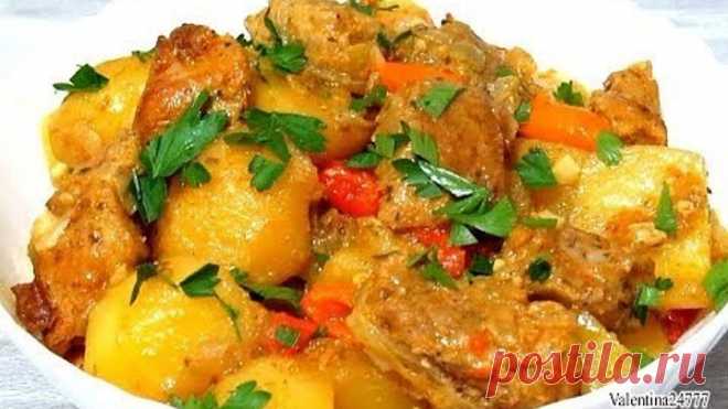 Картофель с Мясом Запеченный в Рукаве Вкусно Просто без Хлопот