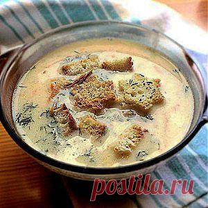 Сырный суп по-французски с курицей рецепт – супы