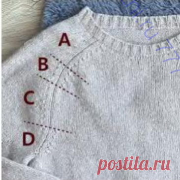 Свитер с регланом спицами Need More sweater by Nanhee Myung