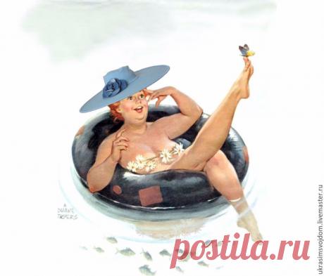 Шьем пляжную шляпу с секретом. Мастер-класс