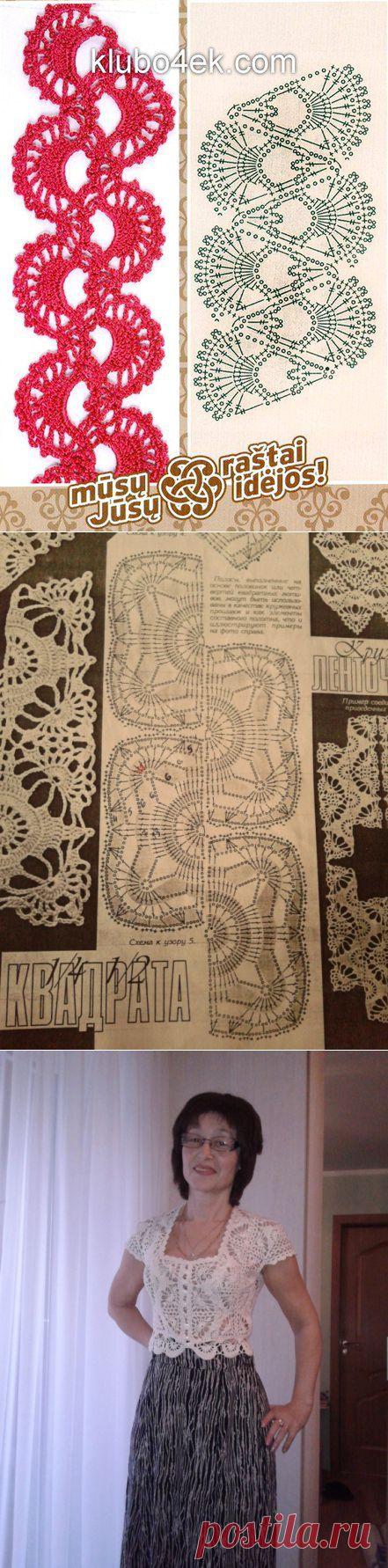 кружева / Вязаные крючком аксессуары / PassionForum - мастер-классы по рукоделию