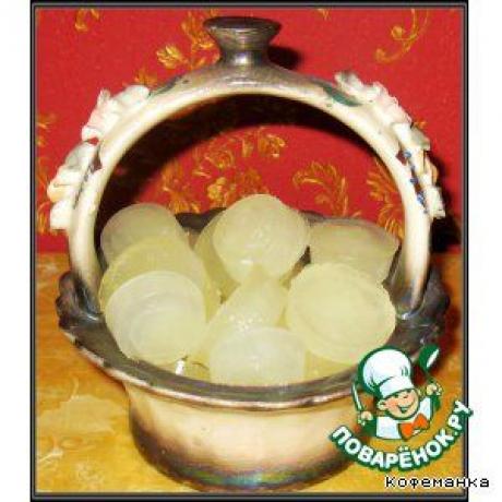 Лимонные кубики льда - кулинарный рецепт