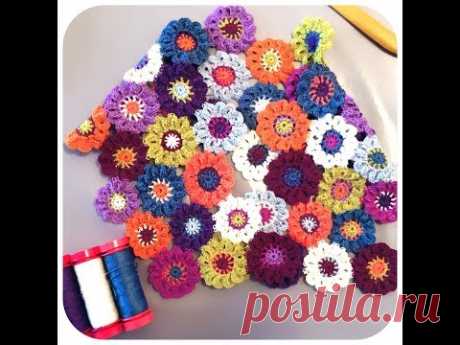 Tuto Crochet: la Fleur japonaise leçon1