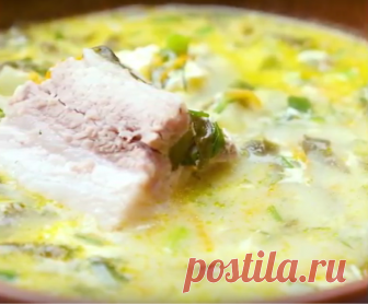 Щавелевый или зеленый борщ: вкусное блюдо к обеду