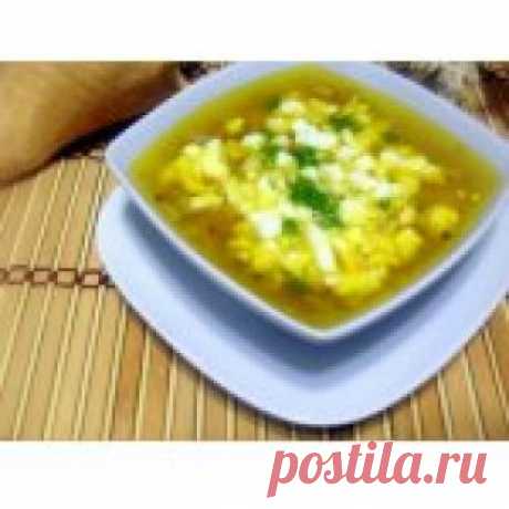 Рыбный суп с яйцом Кулинарный рецепт