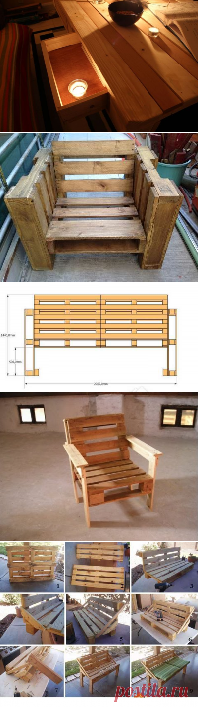 столик из поддонов с выдвижными ящиками кресло из поддонов схема скамейки из поддонов как сделать лавочку из поддонов стул из поддона