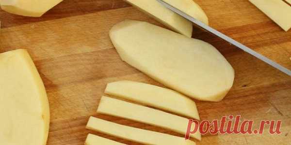 Хрустящий картофель фри без капли жира | NashaKuhnia.Ru