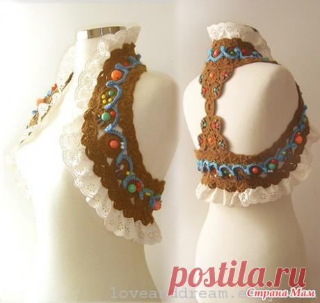 МК вязания жилета &quot;Тульский пряник&quot; для Дианы - Страна Мам