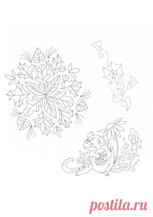 (8) Gallery.ru / Фото #16 - Embroidered Woodland Creatures - 2018 - Chispitas