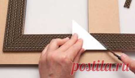 Cadre multicolore en carton, Tuto cartonnage - Loisirs créatifs