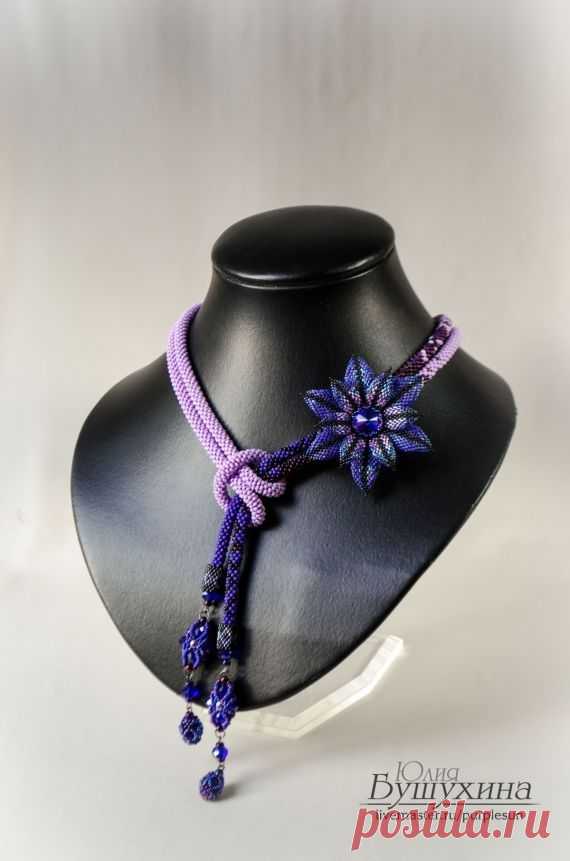 (75) Альбом пользователя PurpleSun: Ночной анемон (Полный комплект) | bead: ropes