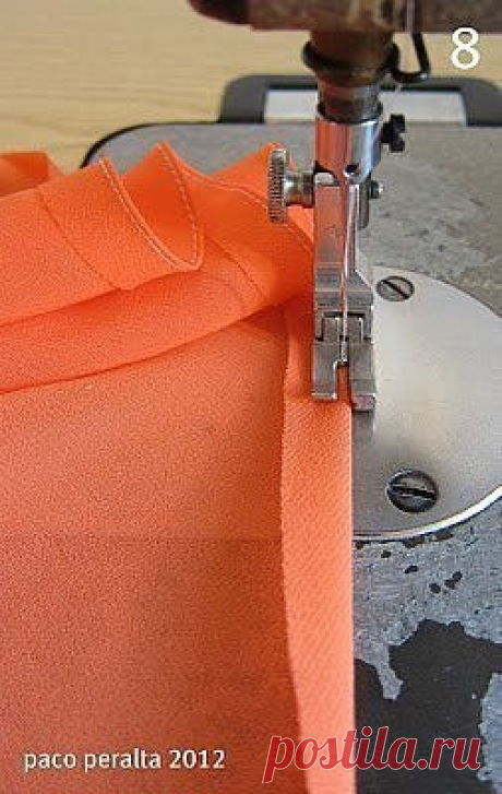 Уроки шитья ✂Обработка края шифона