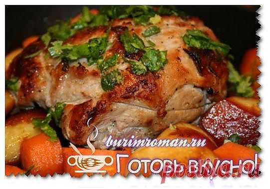 Свинина запеченная с овощами | Кулинарные рецепты. Готовь вкусно!