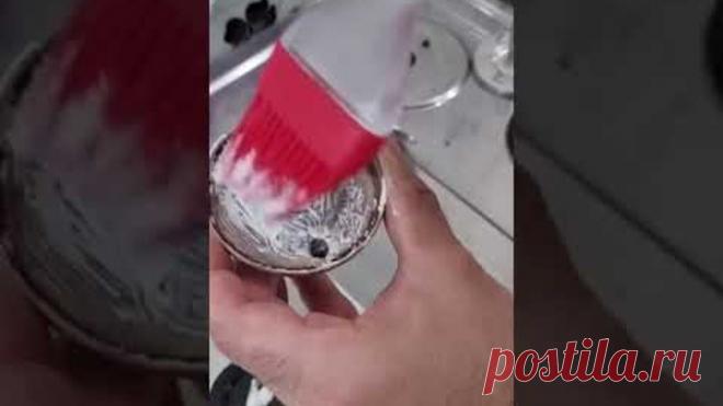 ДО БЛЕСКА! Фантастическая смесь, которая идеально очистила мою старую дачную плиту. #лайфхакгода