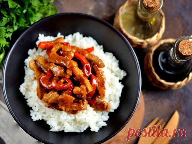 Свинина в кисло-сладком соусе по-китайски — Информационное Агентство "365 дней"