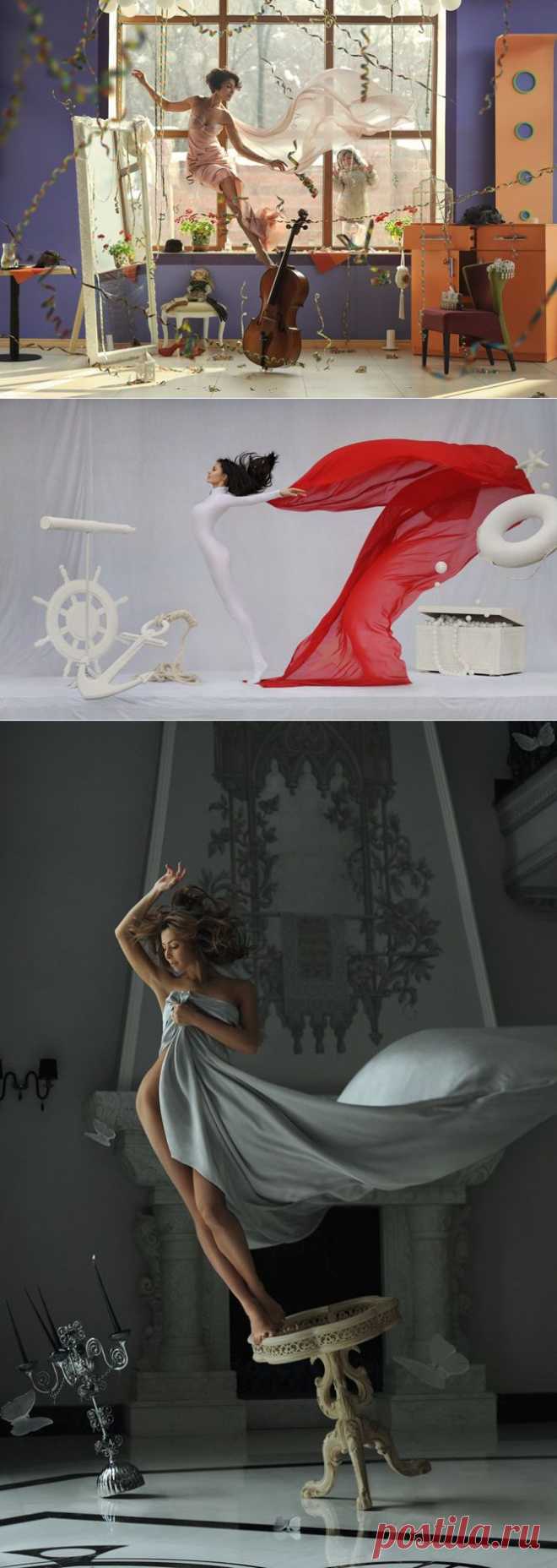 Невесомость в фотографиях Равшании