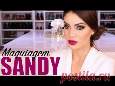 Maquiagem Sandy - Programa Super Star