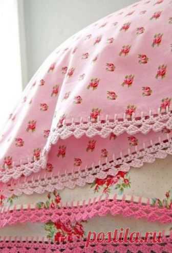Обвязка края — Сделай сам, идеи для творчества - DIY Ideas