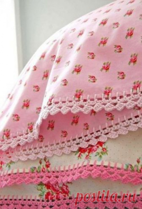 Обвязка края — Сделай сам, идеи для творчества - DIY Ideas