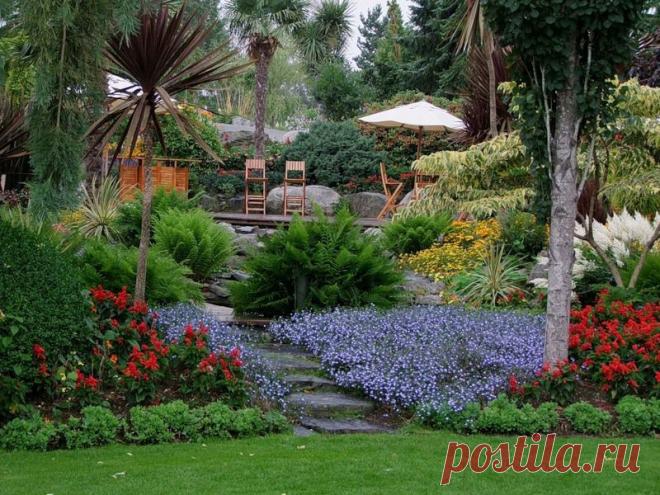 Удивительный сад в Норвегии