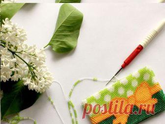 Видео мастер-класс: Как набирать бисер на большое изделие