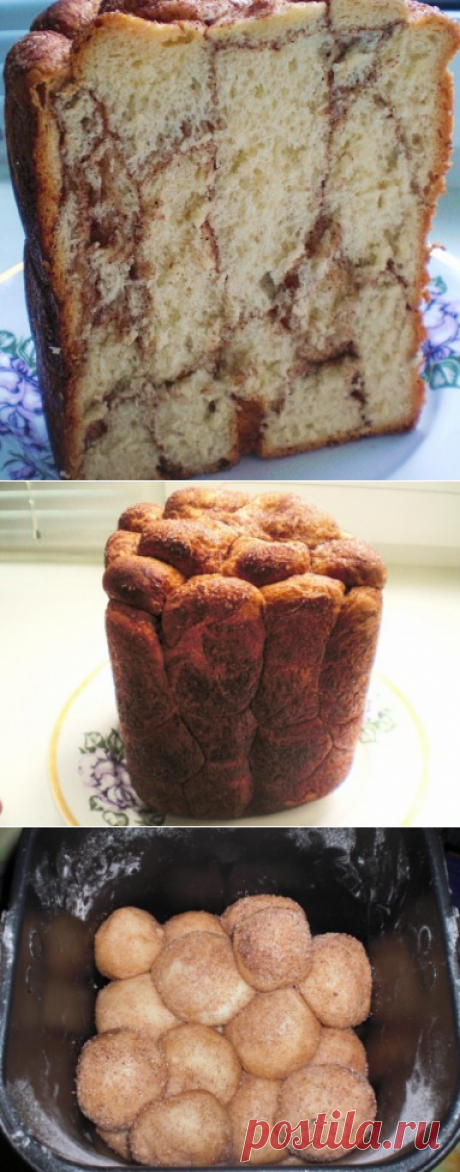 Хлебопечка - Страница 299 :  Арабский сладкий хлеб с корицей:
2/3 ст.л. дрожжей, 450 гр. муки, 0,5 ч.л. соли, 
40 гр. сливочного масла, 80 мл. сгущенки, 
2 ст.л. сахара, 1 яйцо, 200 мл. воды, 
смесь сахара и корицы.