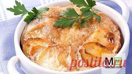 Яичница, запеченная с картофелем - кулинарный рецепт. Миллион Меню