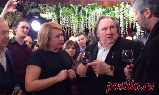 Новые вина «Массандры» покорили Жерара Депардье » АКЦИОНЕРНОЕ ОБЩЕСТВО 
